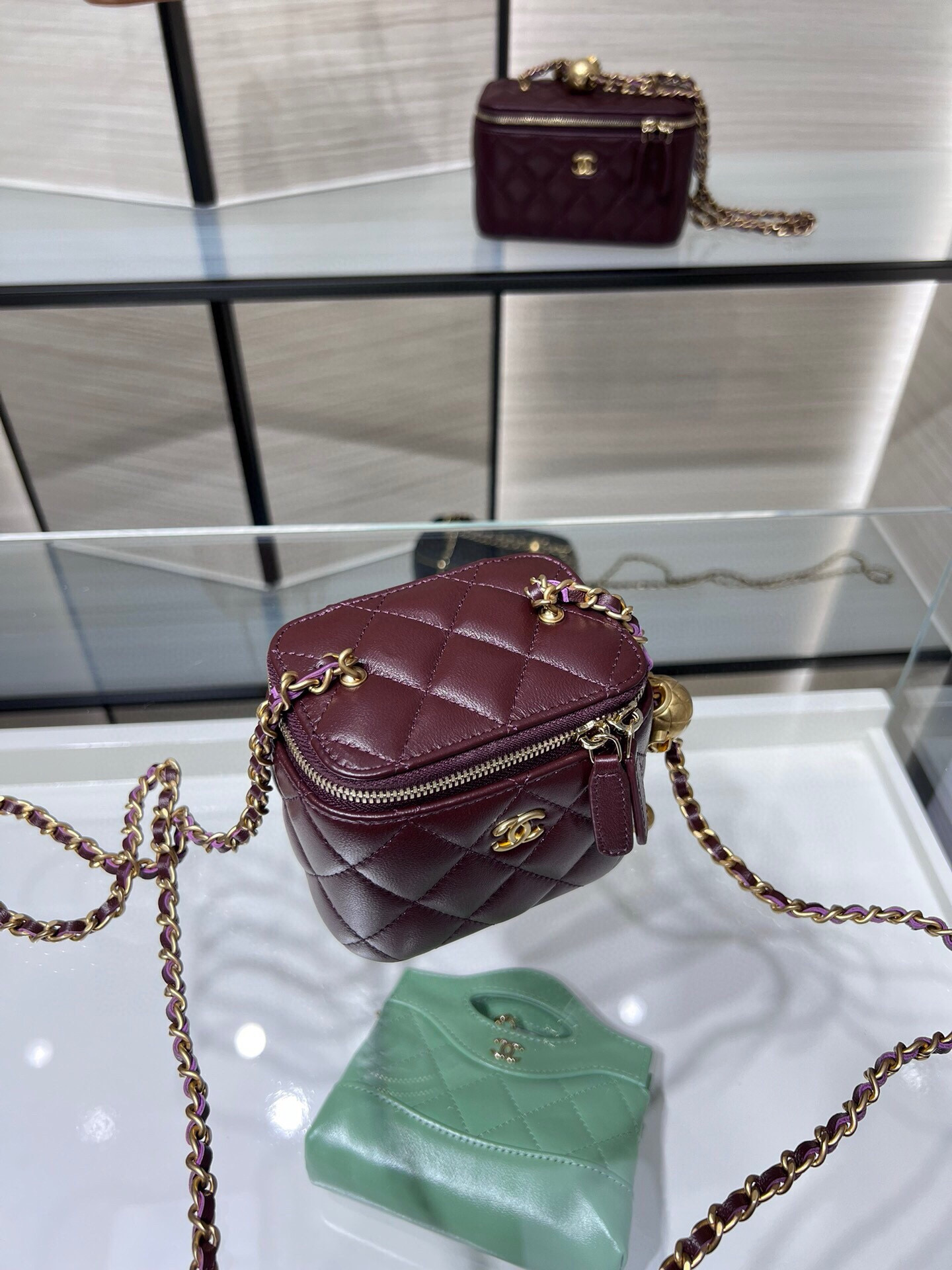 Chanel 22B Mini Vanity With Chain