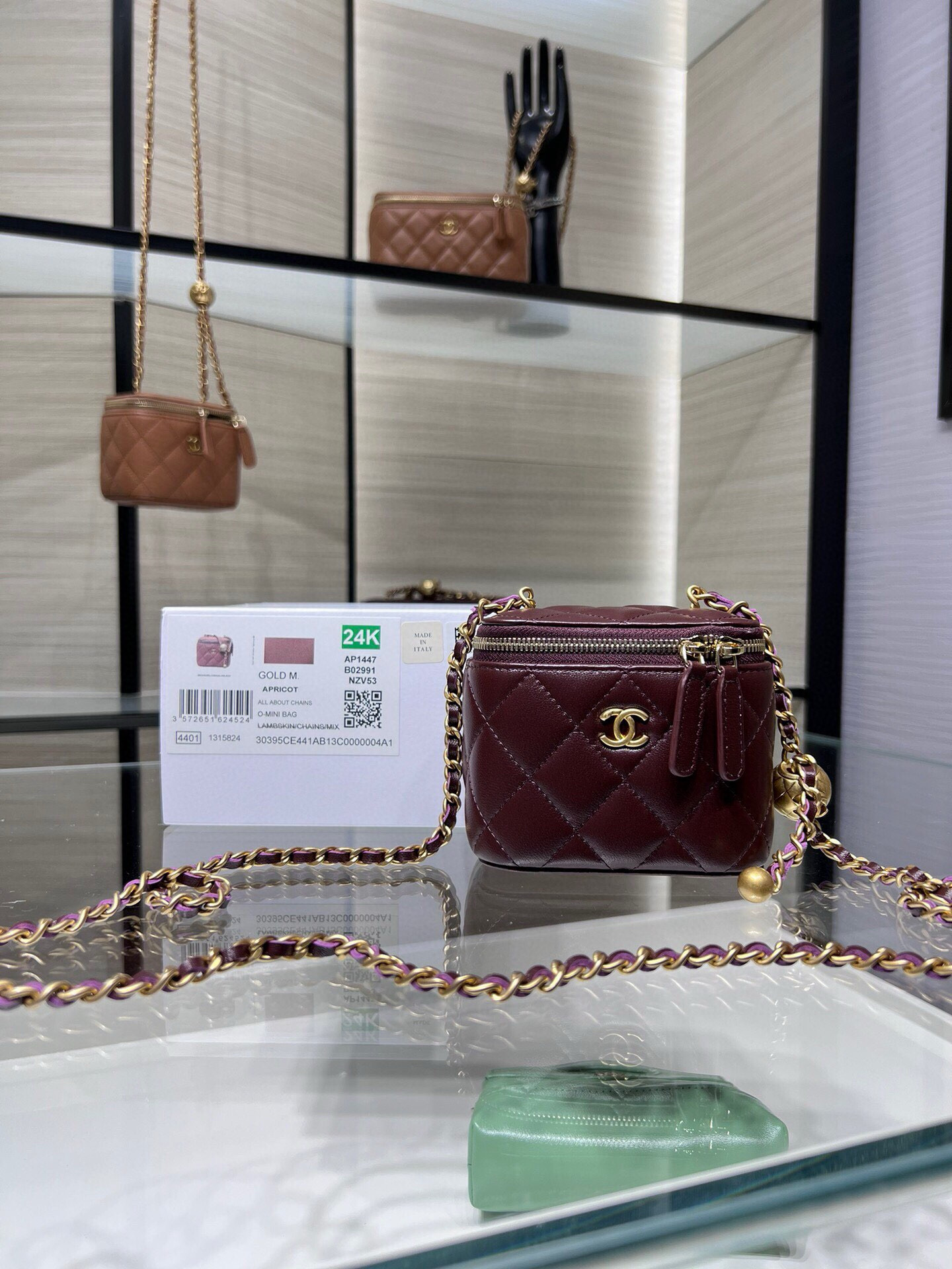 Chanel 22B Mini Vanity With Chain