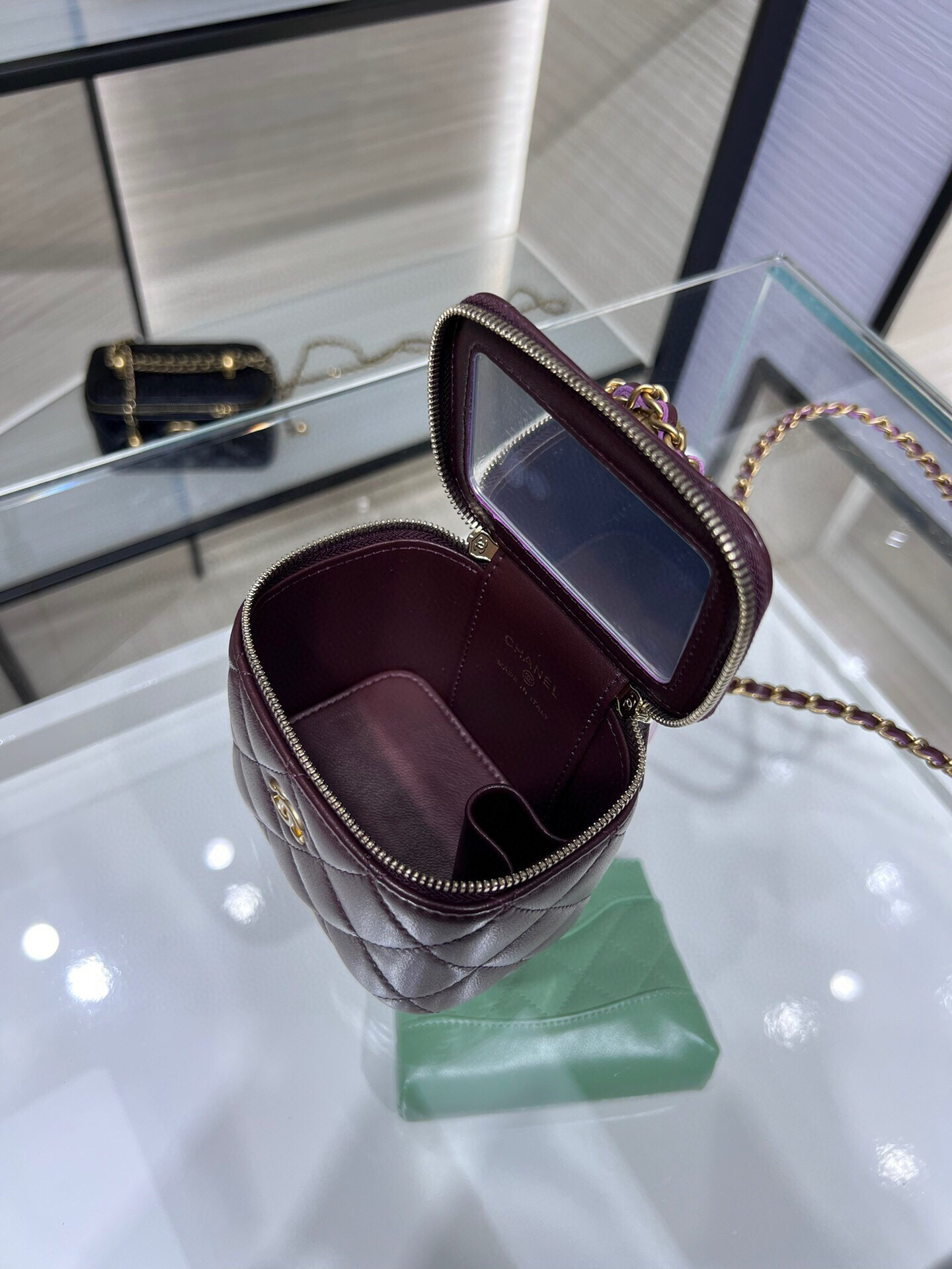 Chanel 22B Mini Vanity With Chain