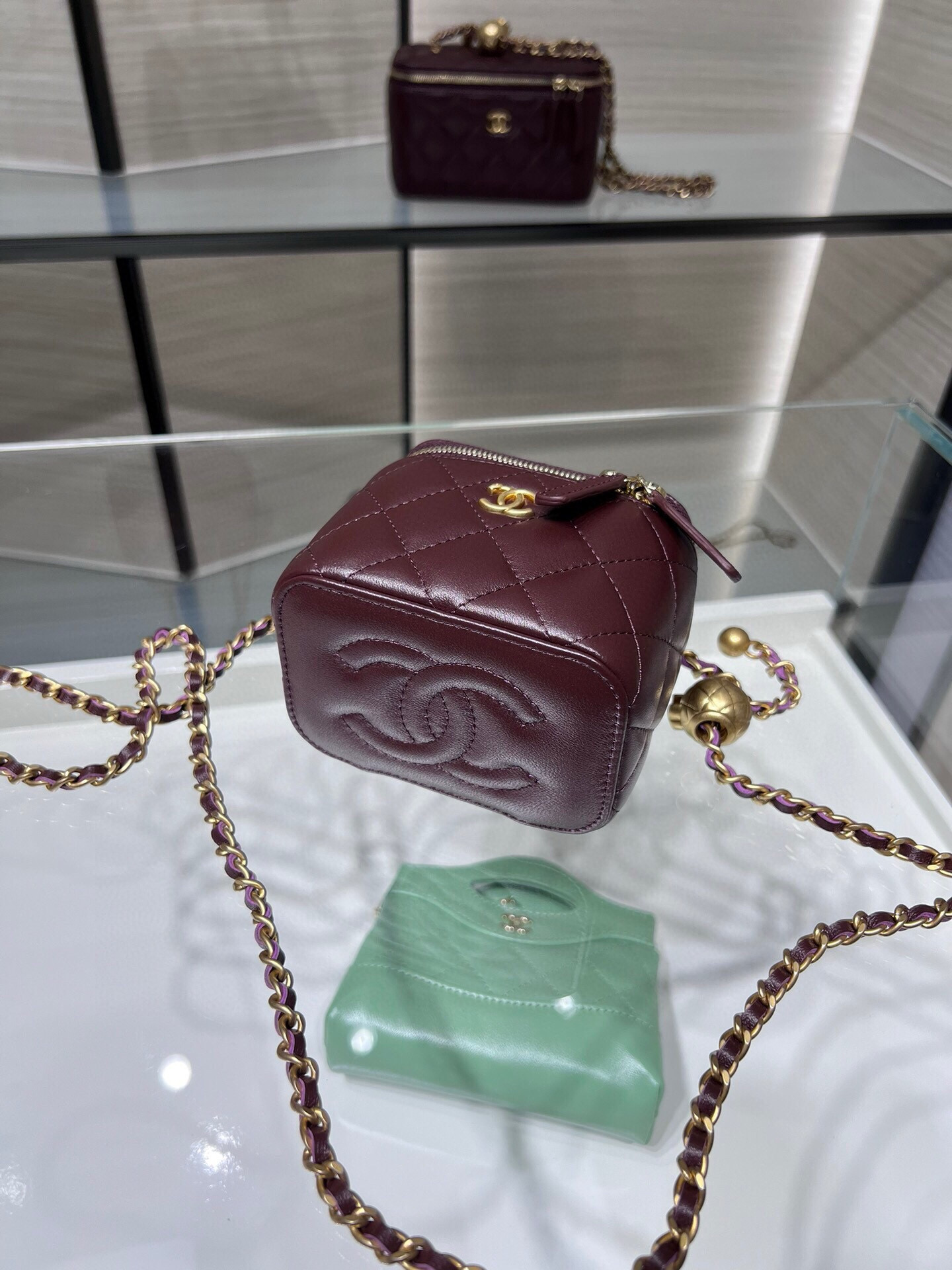 Chanel 22B Mini Vanity With Chain