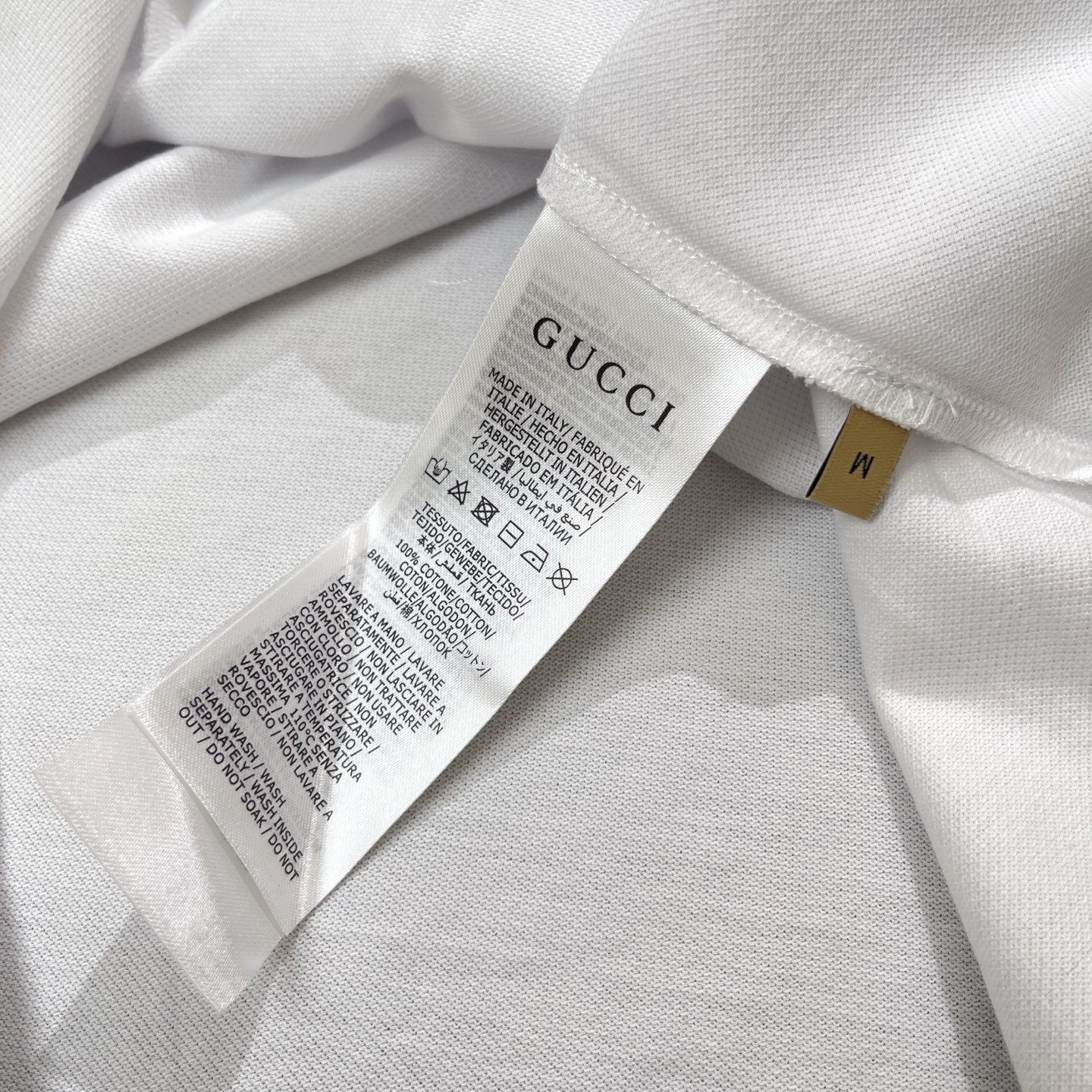 Gucci x Hattie Stewart Polo Shirt - Eye Embroidery, Pure Cotton, Casual Style 9 i1747894621637 6906 0 10