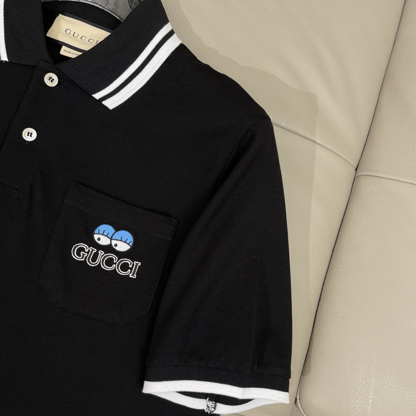 Gucci x Hattie Stewart Polo Shirt - Eye Embroidery, Premium Cotton 7 i1747894658793 1964 0 2