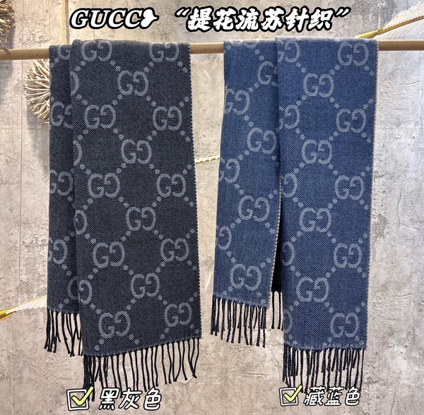 Gucci Scarf Unisex Knitting Wool Winter Collection Fashion