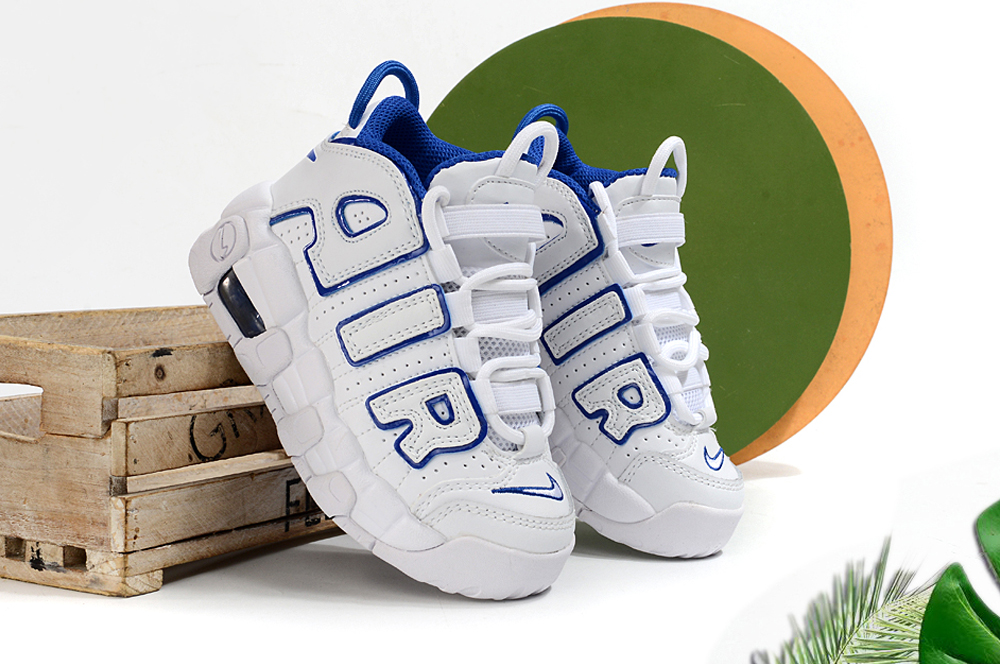 图片[4]-Nike/耐克 童鞋 原楦原档案开发版型，采用同源一致牛剖革鞋面材质，市面最为修正全掌真气垫模具,清洁品控区别市面其他版本!!，可视全掌透明中底气垫❗复古百搭配色,耐克Nike Air More Uptempo\”96\”Photon Dust/Metallic Silver\”皮蓬一代系列经典高街百搭休闲运动文化篮球鞋 尺码：25 26 27 28 29 30 31 32 33 34 35 36 37-选品中心