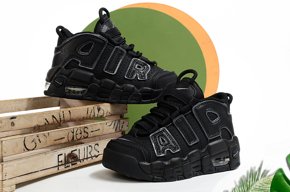 图片[4]-Nike/耐克 童鞋 原楦原档案开发版型，采用同源一致牛剖革鞋面材质，市面最为修正全掌真气垫模具,清洁品控区别市面其他版本!!，可视全掌透明中底气垫❗复古百搭配色,耐克Nike Air More Uptempo\”96\”Photon Dust/Metallic Silver\”皮蓬一代系列经典高街百搭休闲运动文化篮球鞋 尺码：25 26 27 28 29 30 31 32 33 34 35 36 37-选品中心