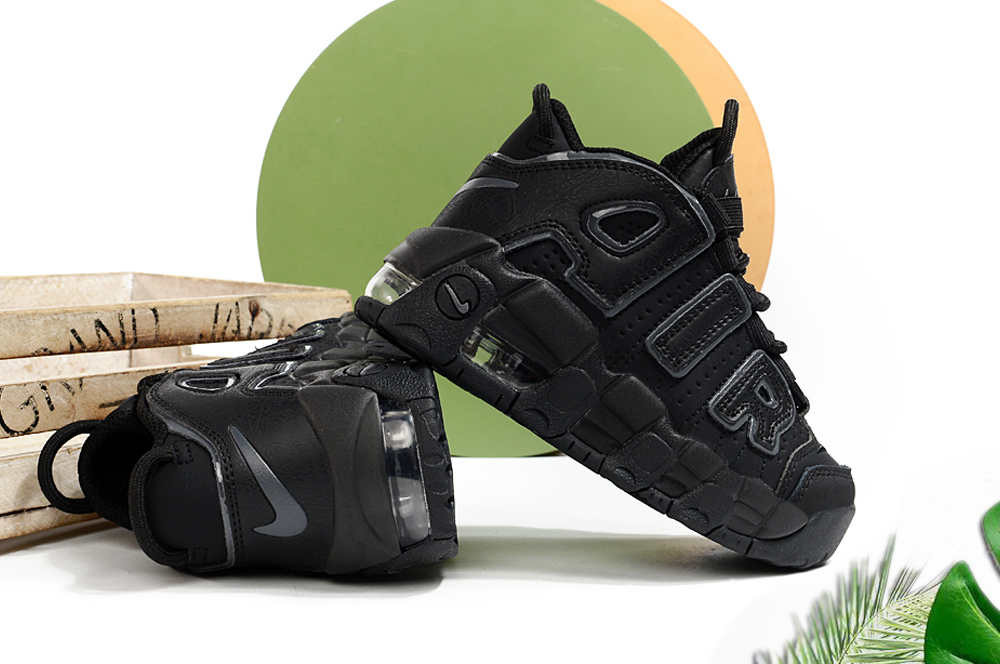 图片[2]-Nike/耐克 童鞋 原楦原档案开发版型，采用同源一致牛剖革鞋面材质，市面最为修正全掌真气垫模具,清洁品控区别市面其他版本!!，可视全掌透明中底气垫❗复古百搭配色,耐克Nike Air More Uptempo\”96\”Photon Dust/Metallic Silver\”皮蓬一代系列经典高街百搭休闲运动文化篮球鞋 尺码：25 26 27 28 29 30 31 32 33 34 35 36 37-选品中心