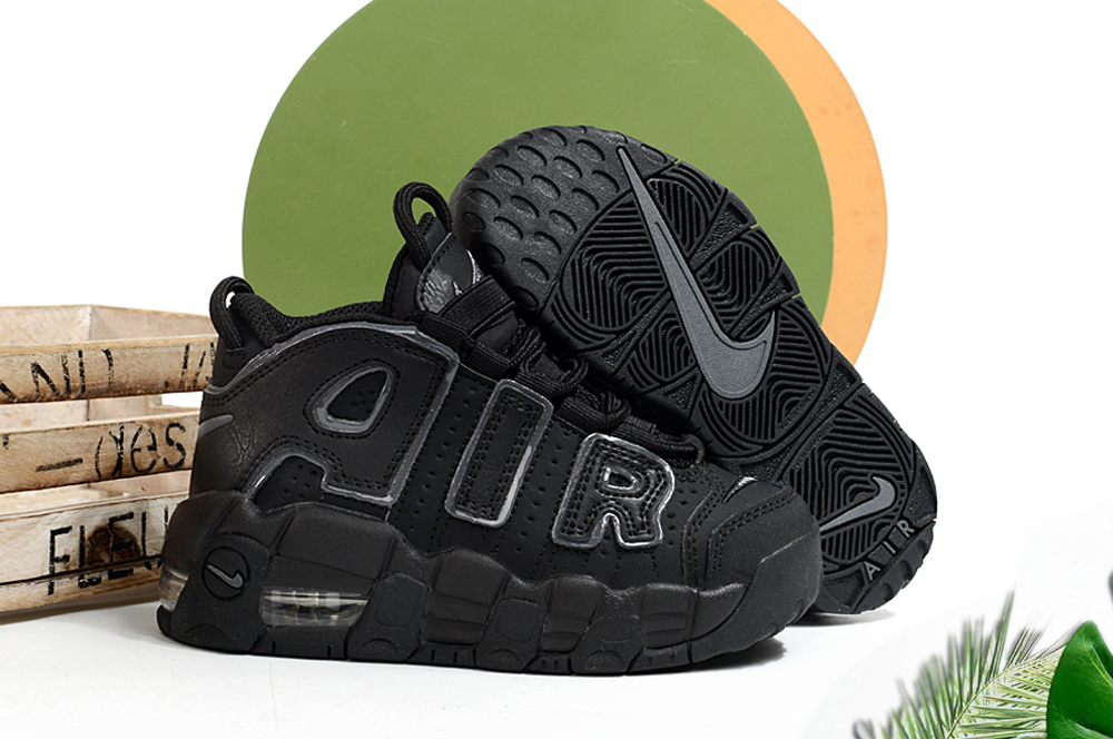 图片[5]-Nike/耐克 童鞋 原楦原档案开发版型，采用同源一致牛剖革鞋面材质，市面最为修正全掌真气垫模具,清洁品控区别市面其他版本!!，可视全掌透明中底气垫❗复古百搭配色,耐克Nike Air More Uptempo\”96\”Photon Dust/Metallic Silver\”皮蓬一代系列经典高街百搭休闲运动文化篮球鞋 尺码：25 26 27 28 29 30 31 32 33 34 35 36 37-选品中心