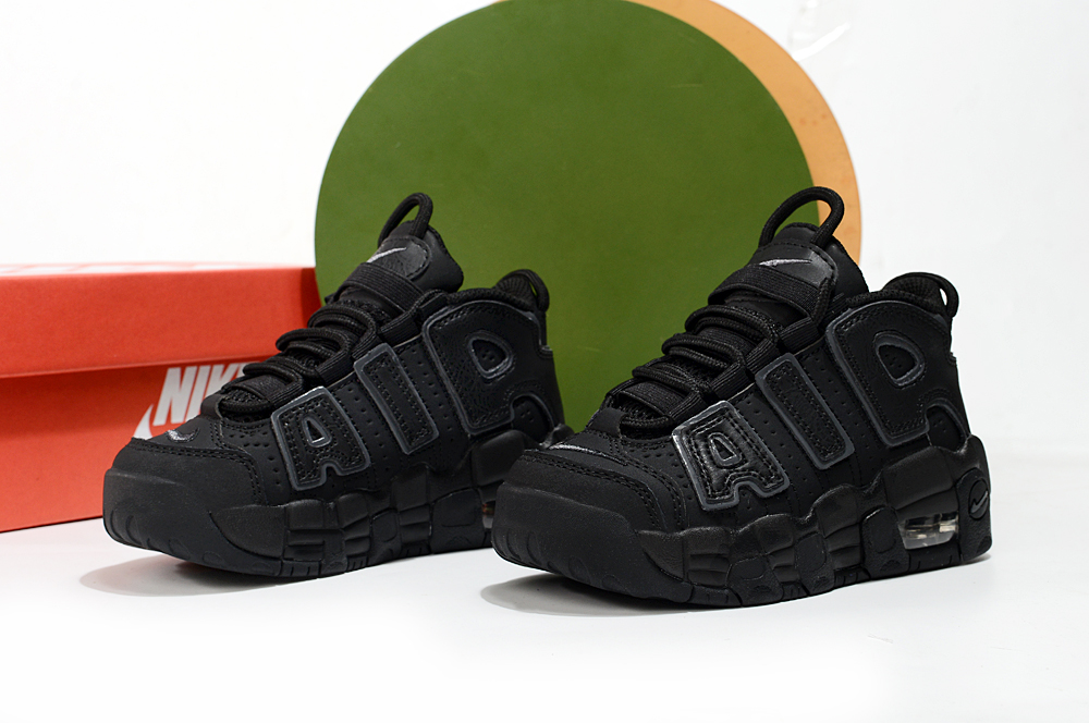 图片[7]-Nike/耐克 童鞋 原楦原档案开发版型，采用同源一致牛剖革鞋面材质，市面最为修正全掌真气垫模具,清洁品控区别市面其他版本!!，可视全掌透明中底气垫❗复古百搭配色,耐克Nike Air More Uptempo\”96\”Photon Dust/Metallic Silver\”皮蓬一代系列经典高街百搭休闲运动文化篮球鞋 尺码：25 26 27 28 29 30 31 32 33 34 35 36 37-选品中心