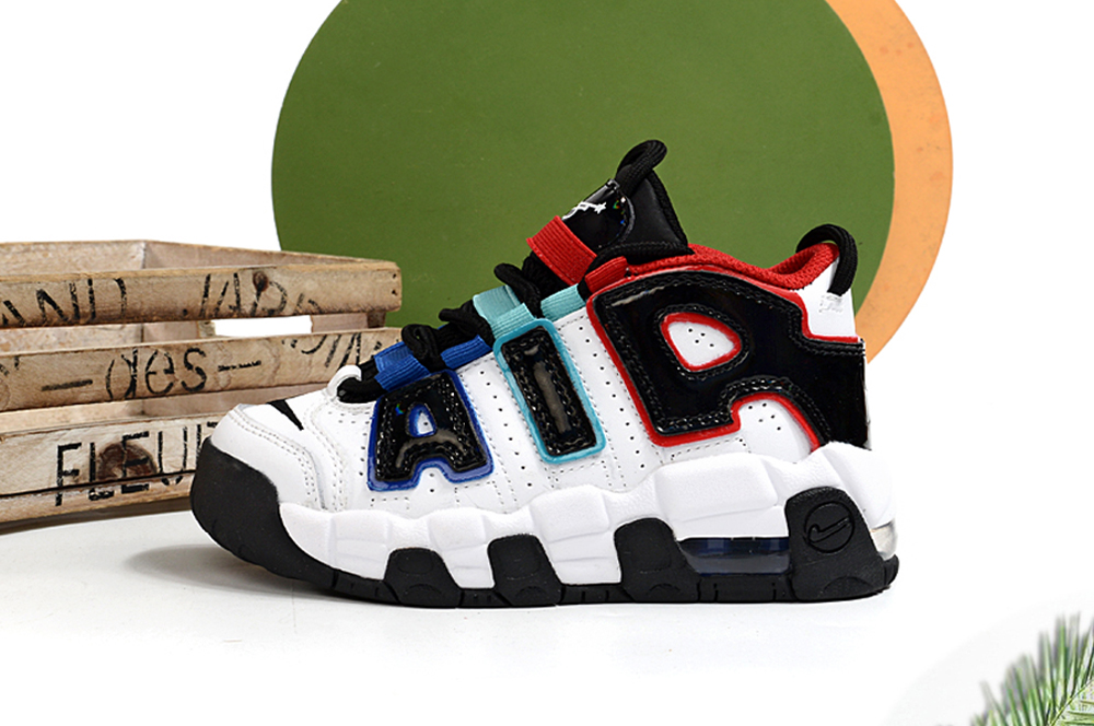 图片[2]-Nike/耐克 童鞋 原楦原档案开发版型，采用同源一致牛剖革鞋面材质，市面最为修正全掌真气垫模具,清洁品控区别市面其他版本!!，可视全掌透明中底气垫❗复古百搭配色,耐克Nike Air More Uptempo\”96\”Photon Dust/Metallic Silver\”皮蓬一代系列经典高街百搭休闲运动文化篮球鞋 尺码：25 26 27 28 29 30 31 32 33 34 35 36 37-选品中心