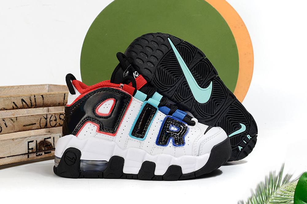 图片[3]-Nike/耐克 童鞋 原楦原档案开发版型，采用同源一致牛剖革鞋面材质，市面最为修正全掌真气垫模具,清洁品控区别市面其他版本!!，可视全掌透明中底气垫❗复古百搭配色,耐克Nike Air More Uptempo\”96\”Photon Dust/Metallic Silver\”皮蓬一代系列经典高街百搭休闲运动文化篮球鞋 尺码：25 26 27 28 29 30 31 32 33 34 35 36 37-选品中心