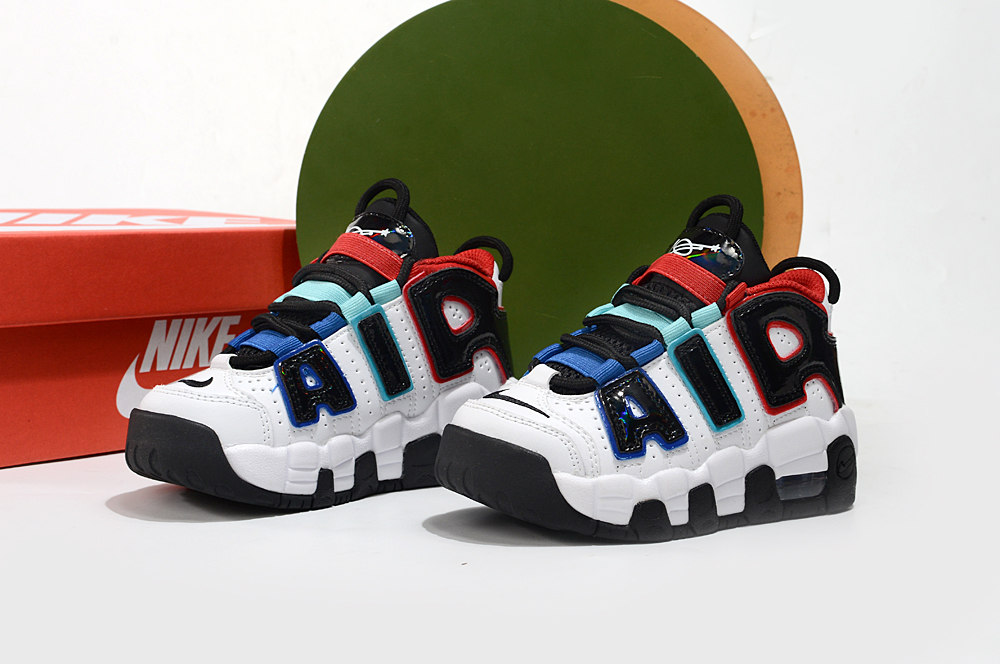 图片[6]-Nike/耐克 童鞋 原楦原档案开发版型，采用同源一致牛剖革鞋面材质，市面最为修正全掌真气垫模具,清洁品控区别市面其他版本!!，可视全掌透明中底气垫❗复古百搭配色,耐克Nike Air More Uptempo\”96\”Photon Dust/Metallic Silver\”皮蓬一代系列经典高街百搭休闲运动文化篮球鞋 尺码：25 26 27 28 29 30 31 32 33 34 35 36 37-选品中心