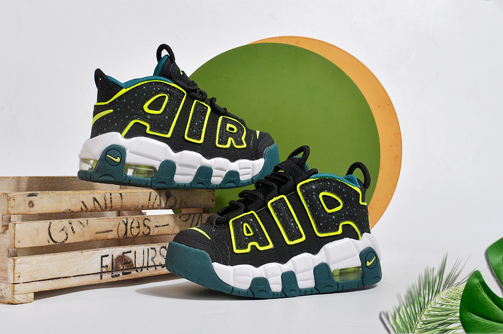 图片[6]-Nike/耐克 童鞋 原楦原档案开发版型，采用同源一致牛剖革鞋面材质，市面最为修正全掌真气垫模具,清洁品控区别市面其他版本!!，可视全掌透明中底气垫❗复古百搭配色,耐克Nike Air More Uptempo\”96\”Photon Dust/Metallic Silver\”皮蓬一代系列经典高街百搭休闲运动文化篮球鞋 尺码：25 26 27 28 29 30 31 32 33 34 35 36 37-选品中心