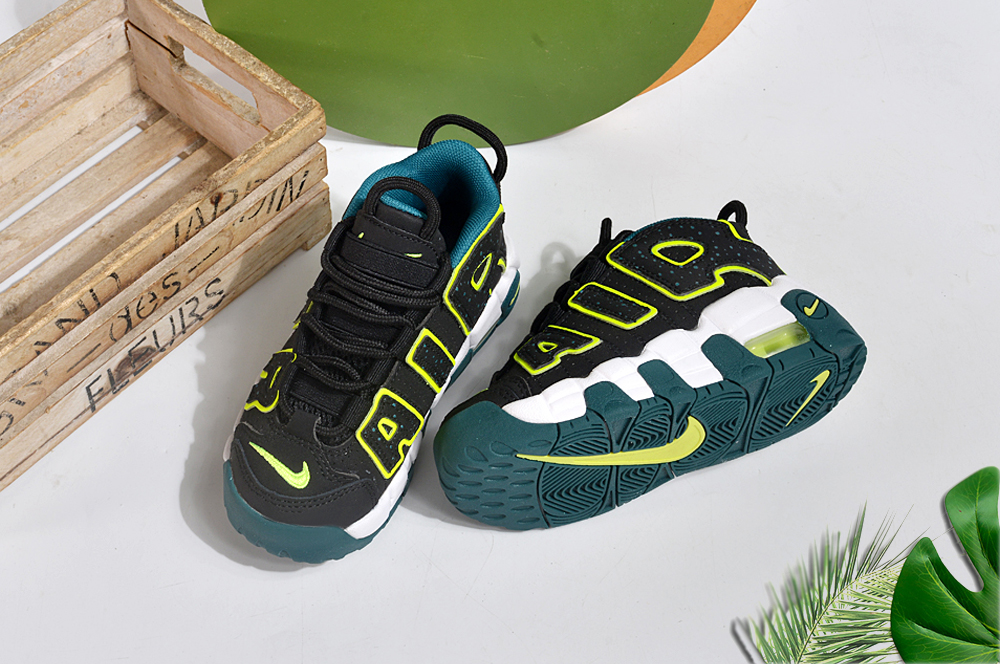 图片[4]-Nike/耐克 童鞋 原楦原档案开发版型，采用同源一致牛剖革鞋面材质，市面最为修正全掌真气垫模具,清洁品控区别市面其他版本!!，可视全掌透明中底气垫❗复古百搭配色,耐克Nike Air More Uptempo\”96\”Photon Dust/Metallic Silver\”皮蓬一代系列经典高街百搭休闲运动文化篮球鞋 尺码：25 26 27 28 29 30 31 32 33 34 35 36 37-选品中心