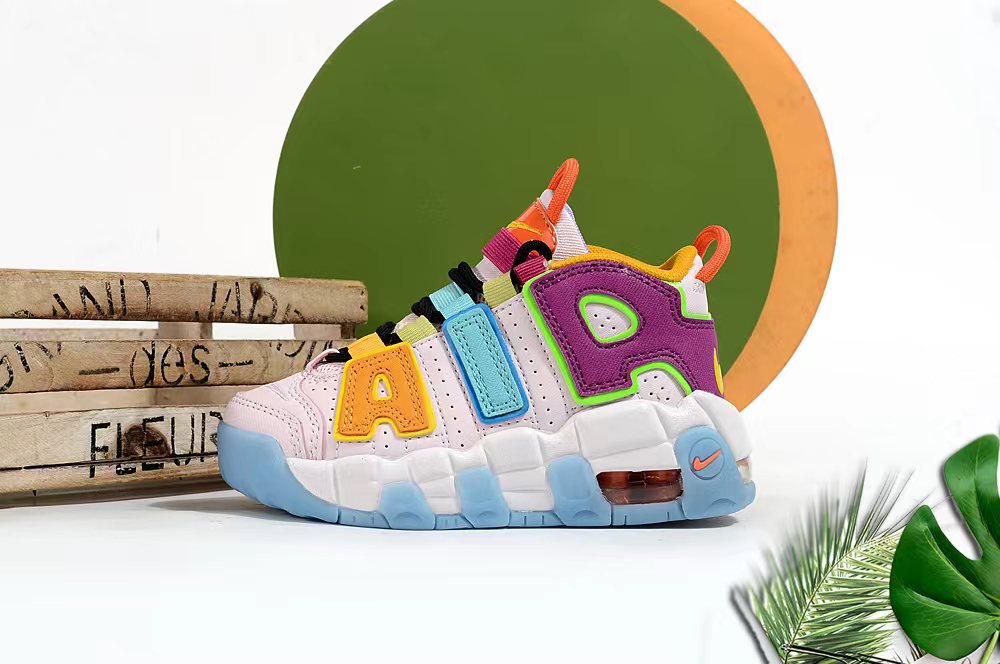 图片[3]-Nike/耐克 童鞋 原楦原档案开发版型，采用同源一致牛剖革鞋面材质，市面最为修正全掌真气垫模具,清洁品控区别市面其他版本!!，可视全掌透明中底气垫❗复古百搭配色,耐克Nike Air More Uptempo\”96\”Photon Dust/Metallic Silver\”皮蓬一代系列经典高街百搭休闲运动文化篮球鞋 尺码：25 26 27 28 29 30 31 32 33 34 35 36 37-选品中心