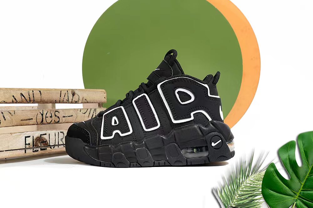 图片[3]-Nike/耐克 童鞋 原楦原档案开发版型，采用同源一致牛剖革鞋面材质，市面最为修正全掌真气垫模具,清洁品控区别市面其他版本!!，可视全掌透明中底气垫❗复古百搭配色,耐克Nike Air More Uptempo\”96\”Photon Dust/Metallic Silver\”皮蓬一代系列经典高街百搭休闲运动文化篮球鞋 尺码：25 26 27 28 29 30 31 32 33 34 35 36 37-选品中心