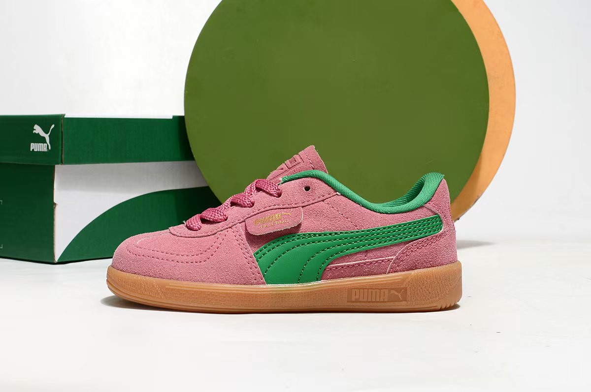 图片[5]-彪马德训联名儿童休闲鞋 尺码：24-37码 爱惨了彪马德训系列🆕 新工厂新工艺新配色👏🏻 优质皮料拼接，质感满满💯 耐磨防滑大底，脚感超赞👍🏻-选品中心