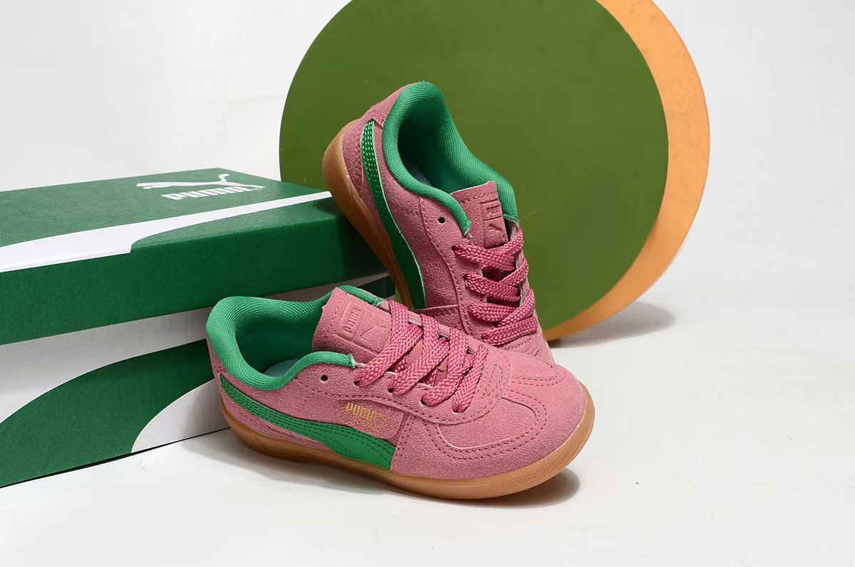 图片[6]-彪马德训联名儿童休闲鞋 尺码：24-37码 爱惨了彪马德训系列🆕 新工厂新工艺新配色👏🏻 优质皮料拼接，质感满满💯 耐磨防滑大底，脚感超赞👍🏻-选品中心