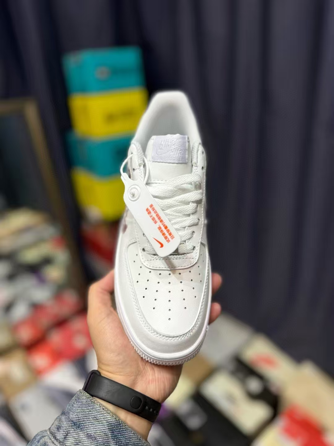 图片[2]-YB【定制球鞋】Nk Air Force 1 Low 我命由我不由天 哪吒魔童闹海定制 空军一号低帮涂鸦百搭休闲板鞋 CW2288-111 尺码25－－－40-选品中心