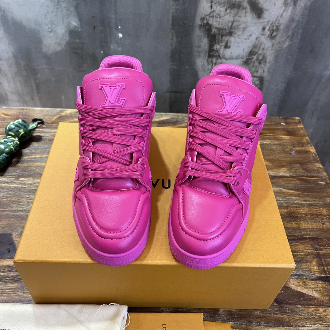 Louis Vuitton 新配色 东莞高端 LV Trainer 路易-威登2022走秀新款