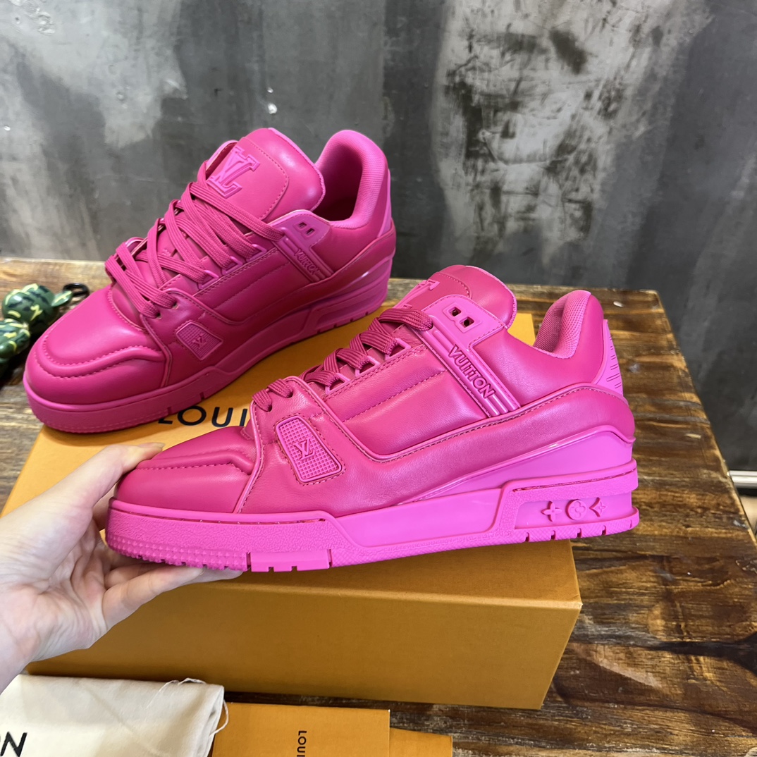 Louis Vuitton 新配色 东莞高端 LV Trainer 路易-威登2022走秀新款