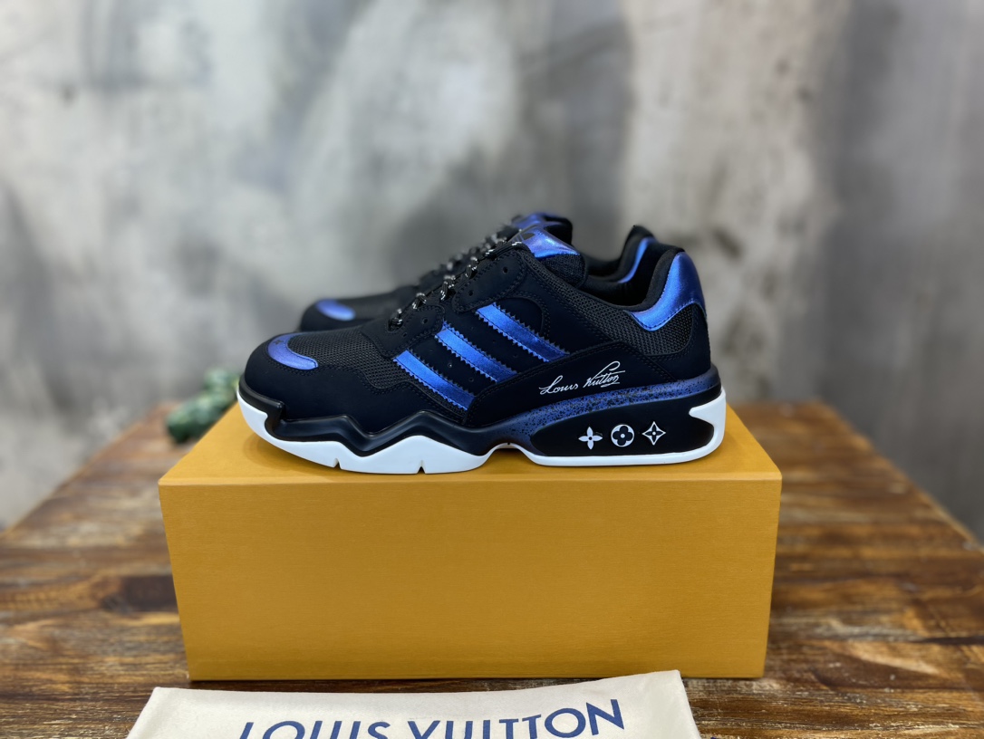 Louis Vuitton 新配色男款 LV 、驴家2023新款Trainer2路易威登FW篮球运动鞋90‘s vibe