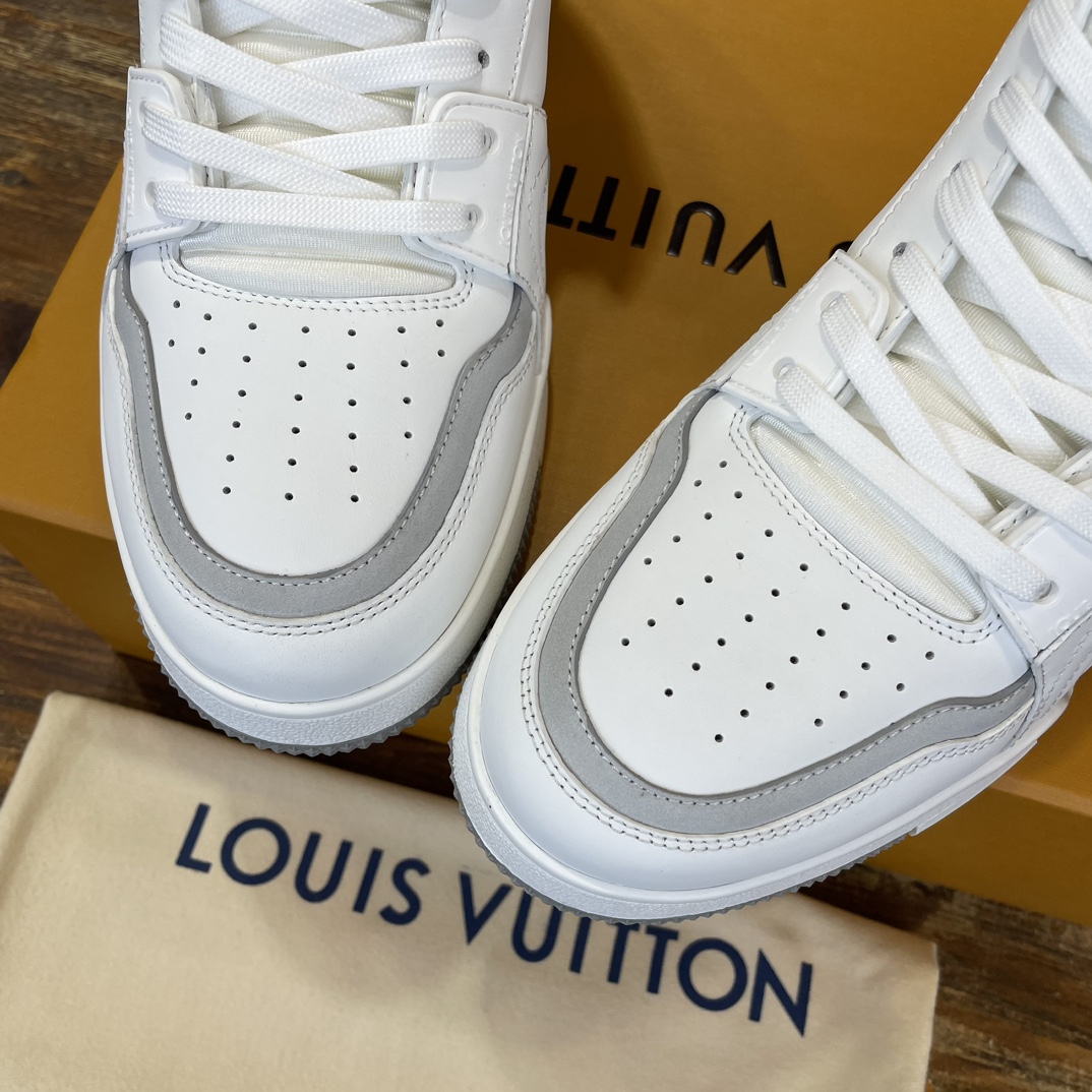 Louis Vuitton 高帮新配色 东莞高端 LV Trainer 路易-威登2022走秀新款