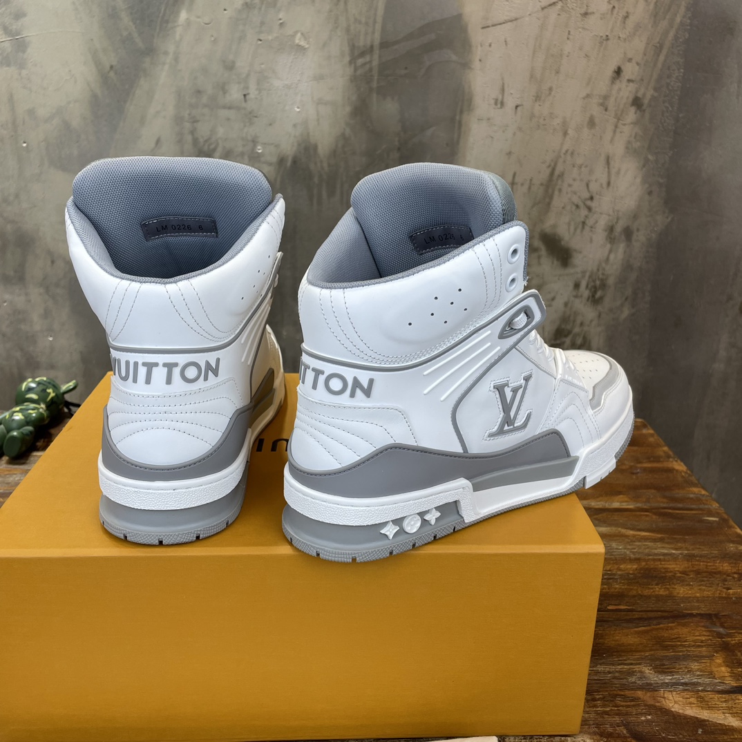Louis Vuitton 高帮新配色 东莞高端 LV Trainer 路易-威登2022走秀新款