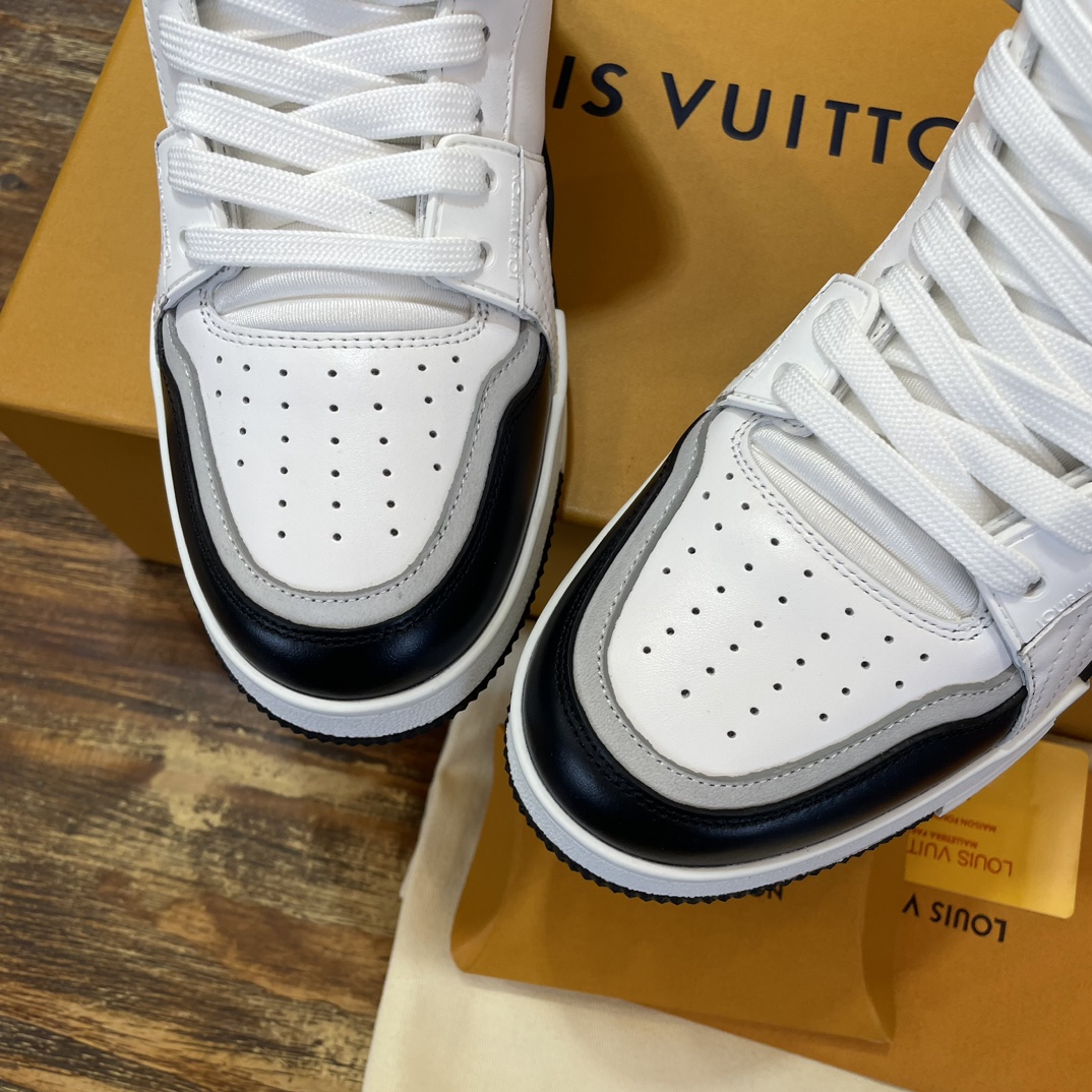 Louis Vuitton 高帮新配色 东莞高端 LV Trainer 路易-威登2022走秀新款