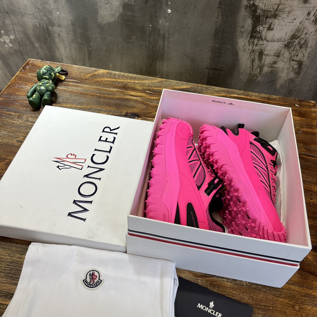 Moncler Trailgrip GTX Outdoor Sneakers - Pink, Size 36-45, Original Materials 3 i1698664599 1667 1