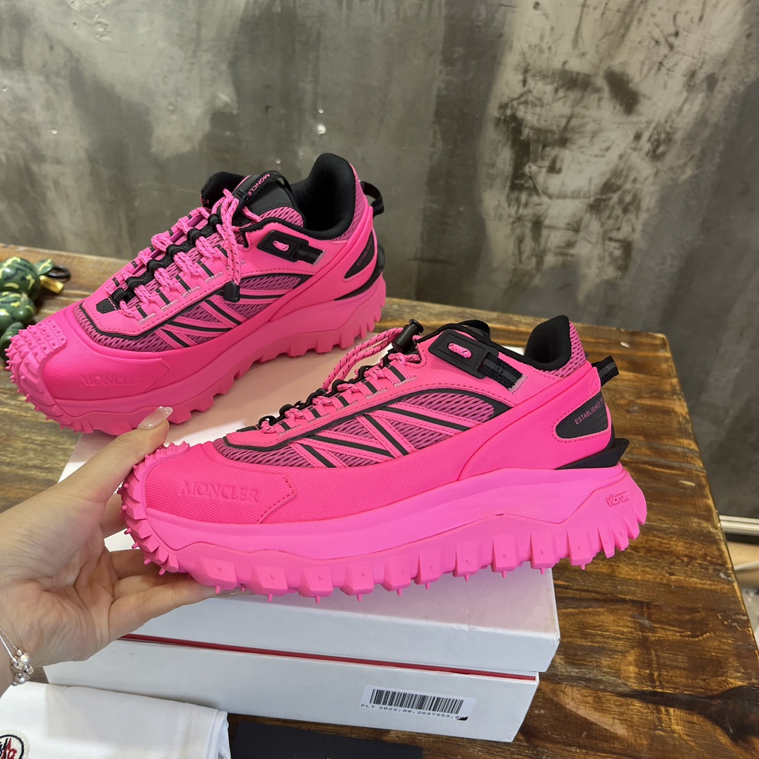Moncler Trailgrip GTX Outdoor Sneakers - Pink, Size 36-45, Original Materials 5 i1698664599 2467 3