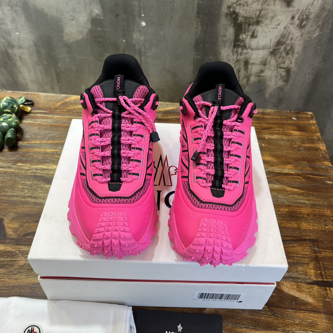 Moncler Trailgrip GTX Outdoor Sneakers - Pink, Size 36-45, Original Materials 4 i1698664599 4400 2