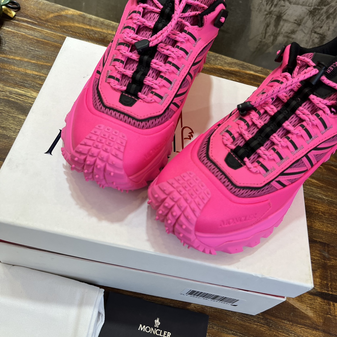 Moncler Trailgrip GTX Outdoor Sneakers - Pink, Size 36-45, Original Materials 7 i1698664599 796 5