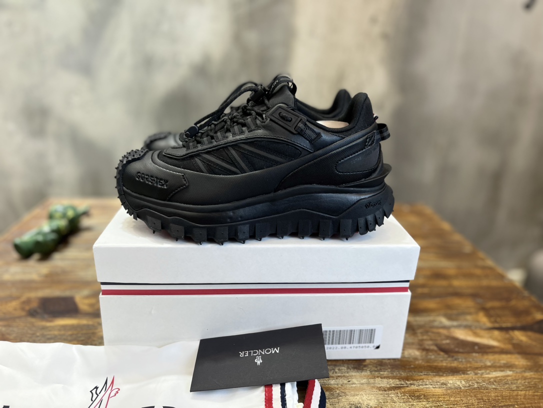 Moncler Trailgrip GTX Outdoor Sneakers - All Black, Durable & Comfortable 2 i1699527681 4503 0