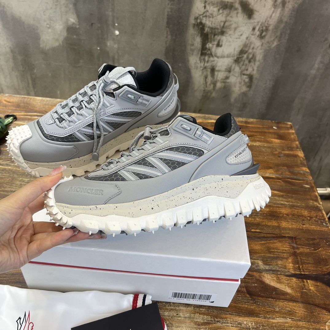 Moncler Trailgrip GTX Outdoor Sneakers - Gray, Durable, and Comfortable 4 i1699527721 3495 3