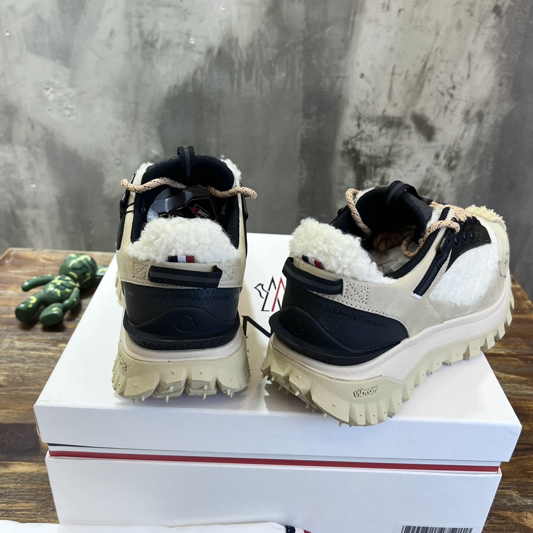 Moncler Trailgrip GTX Outdoor Sneakers - Beige, Black, and White 9 i1704561614 1395 1