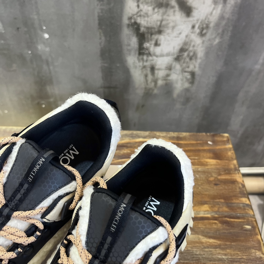 Moncler Trailgrip GTX Outdoor Sneakers - Beige, Black, and White 8 i1704561614 3064 0