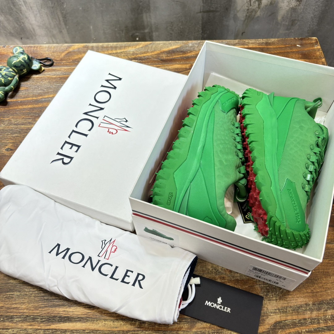 Moncler Trailgrip GTX Outdoor Green Sneakers, Size 36-45, Premium Quality 3 i1711533031 6329 3