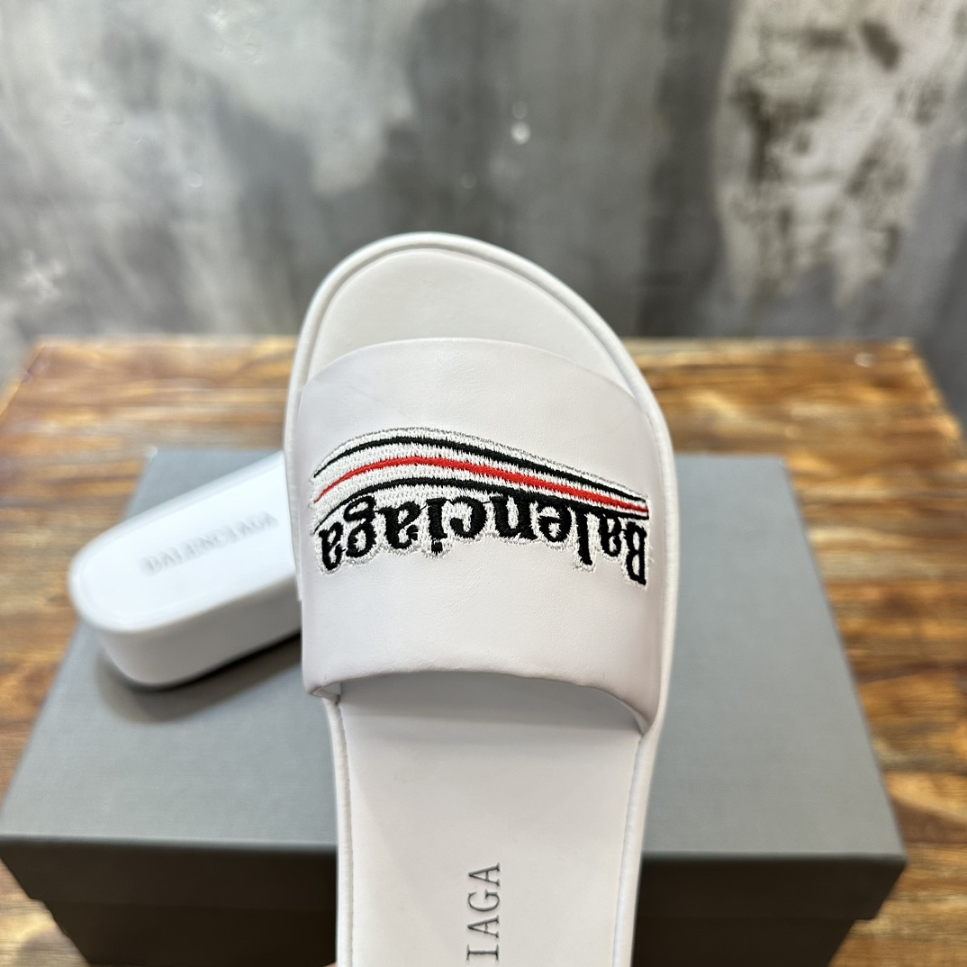 Balenciaga Balenciaga巴黎世家 新款情侣厚底拖鞋
