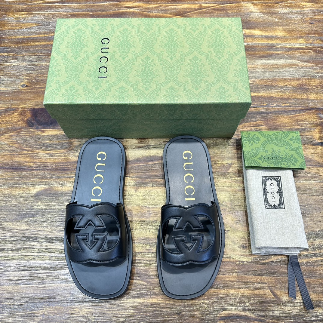 Gucci Gucci古驰 G家 最新 一字拖 凉拖鞋