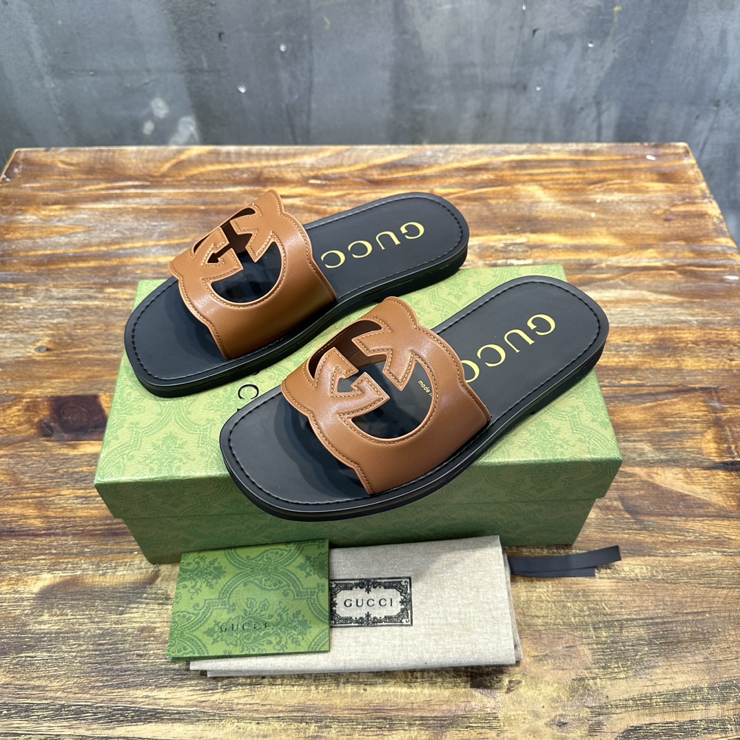 Gucci Gucci古驰 G家 最新 一字拖 凉拖鞋