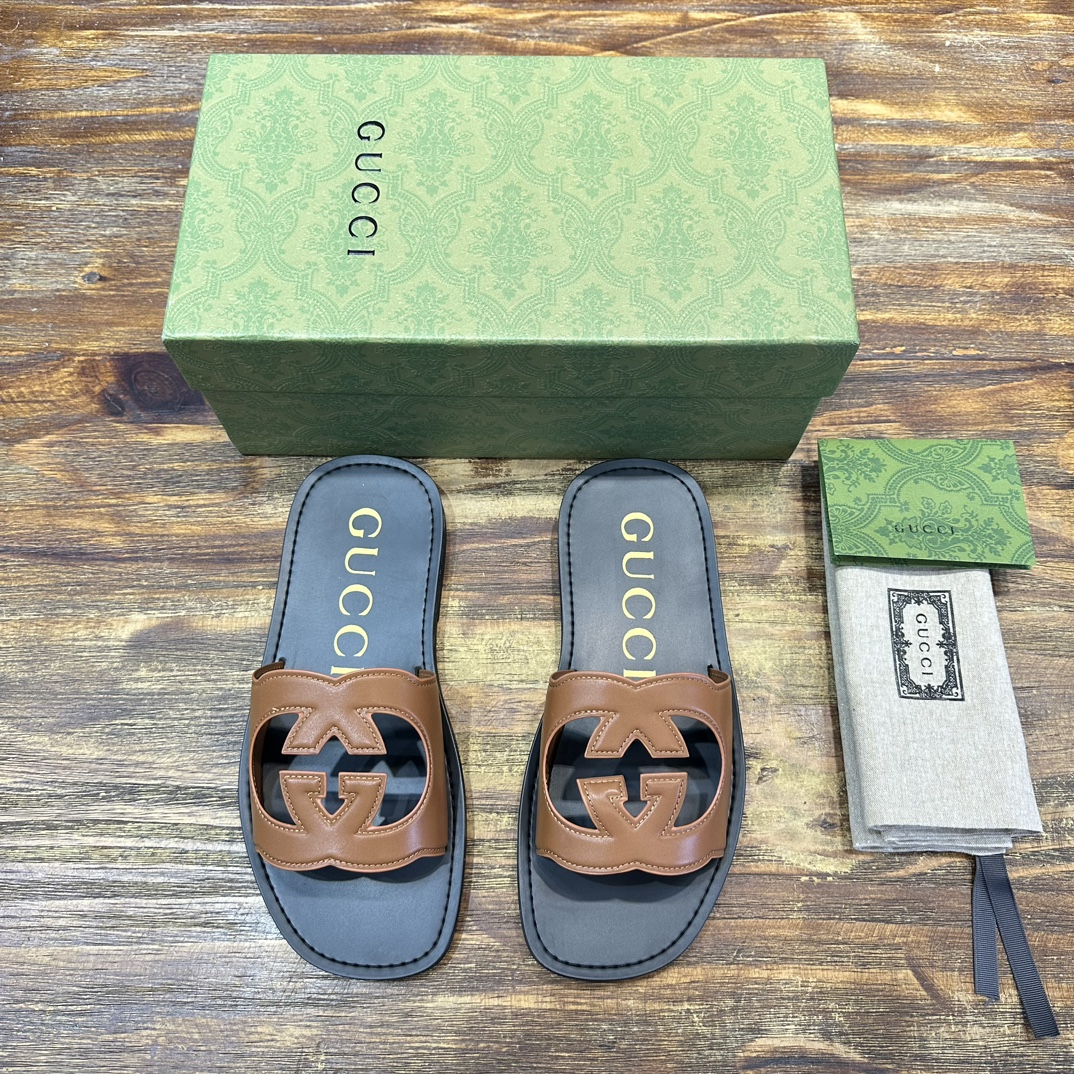 Gucci Gucci古驰 G家 最新 一字拖 凉拖鞋