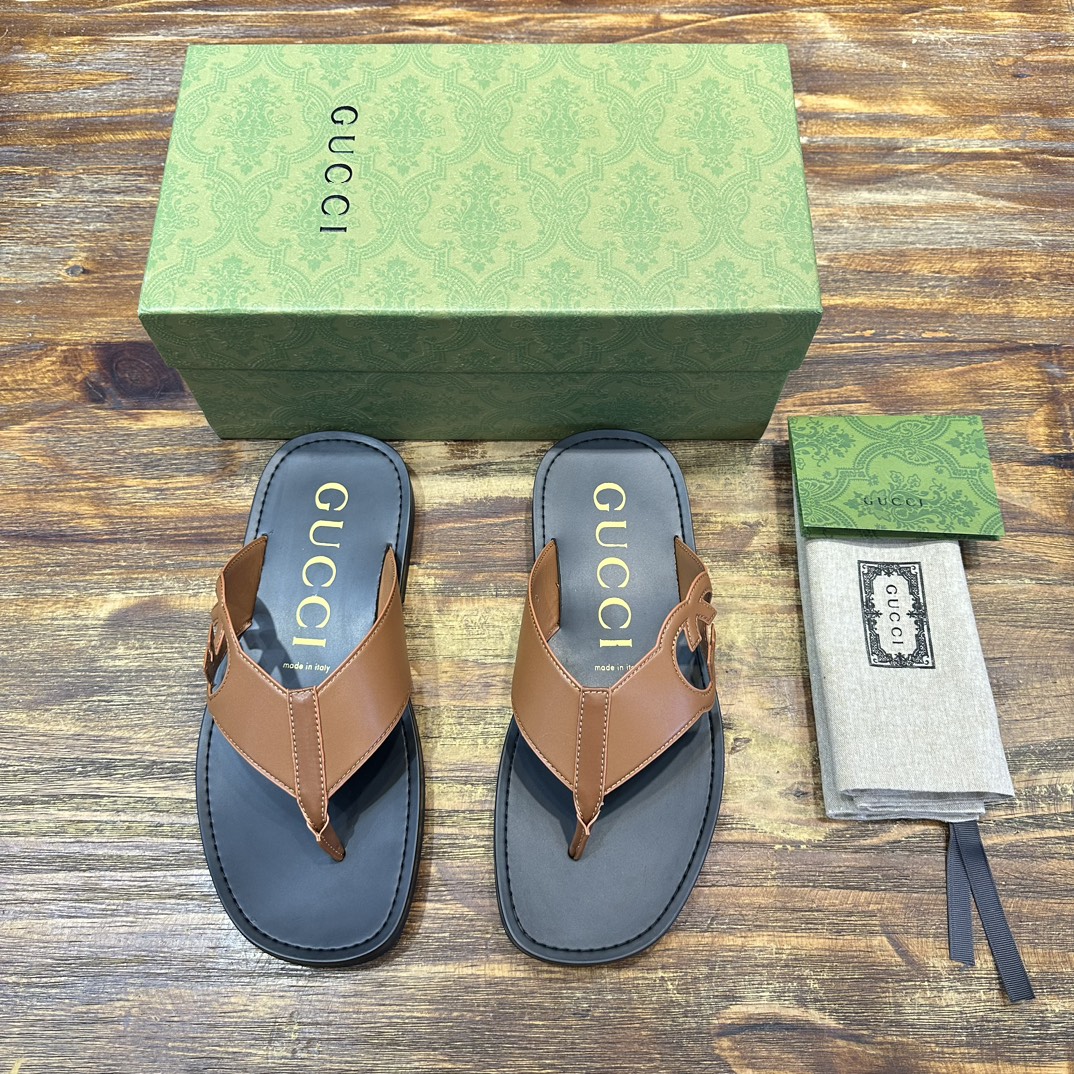 Gucci Gucci古驰 G家 最新 一字拖 凉拖鞋
