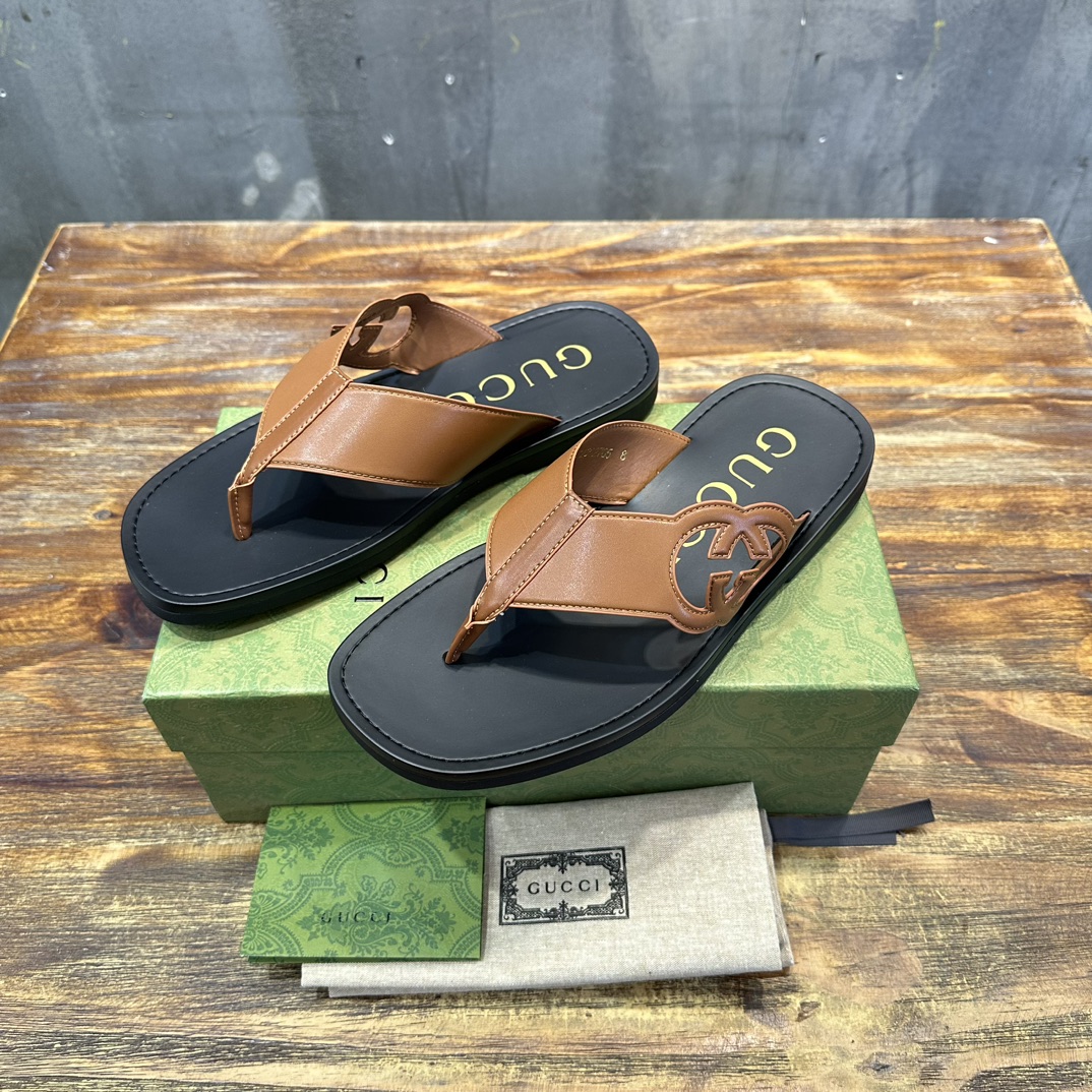 Gucci Gucci古驰 G家 最新 一字拖 凉拖鞋
