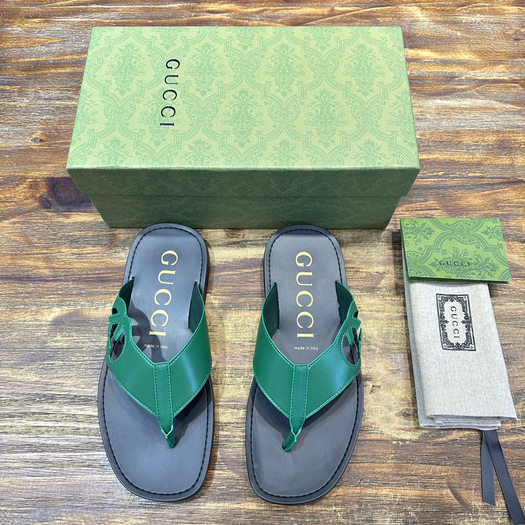 Gucci Gucci古驰 G家 最新 一字拖 凉拖鞋