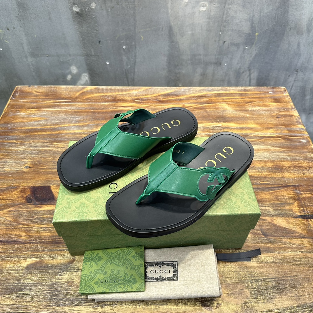 Gucci Gucci古驰 G家 最新 一字拖 凉拖鞋