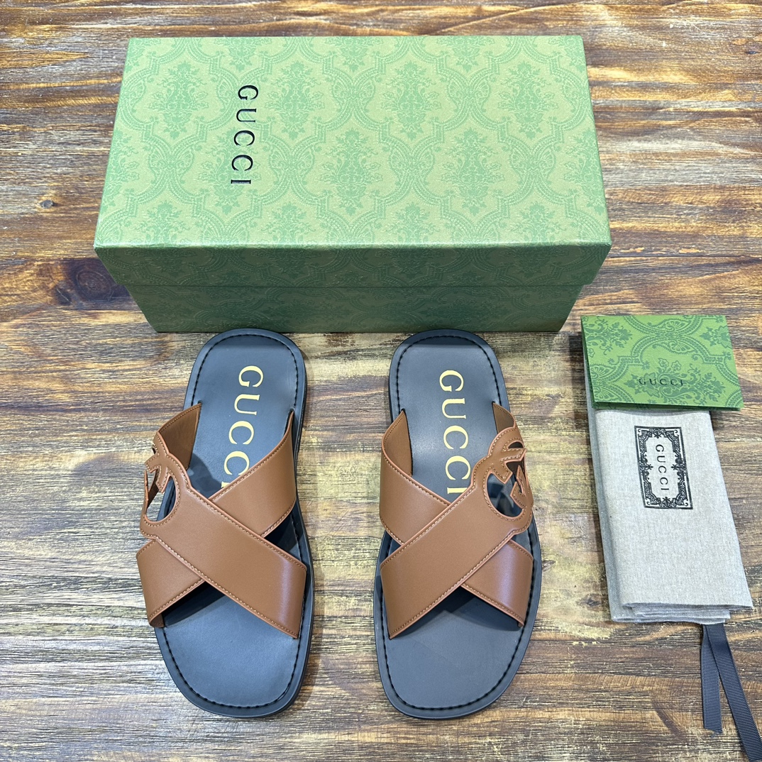 Gucci Gucci古驰 G家 最新 一字拖 凉拖鞋