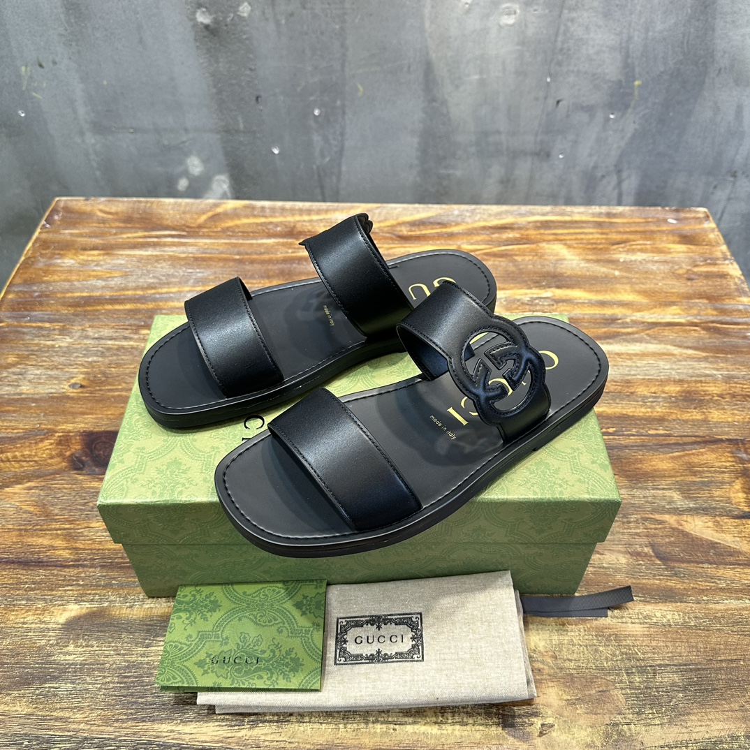 Gucci Gucci古驰 G家 最新 一字拖 凉拖鞋