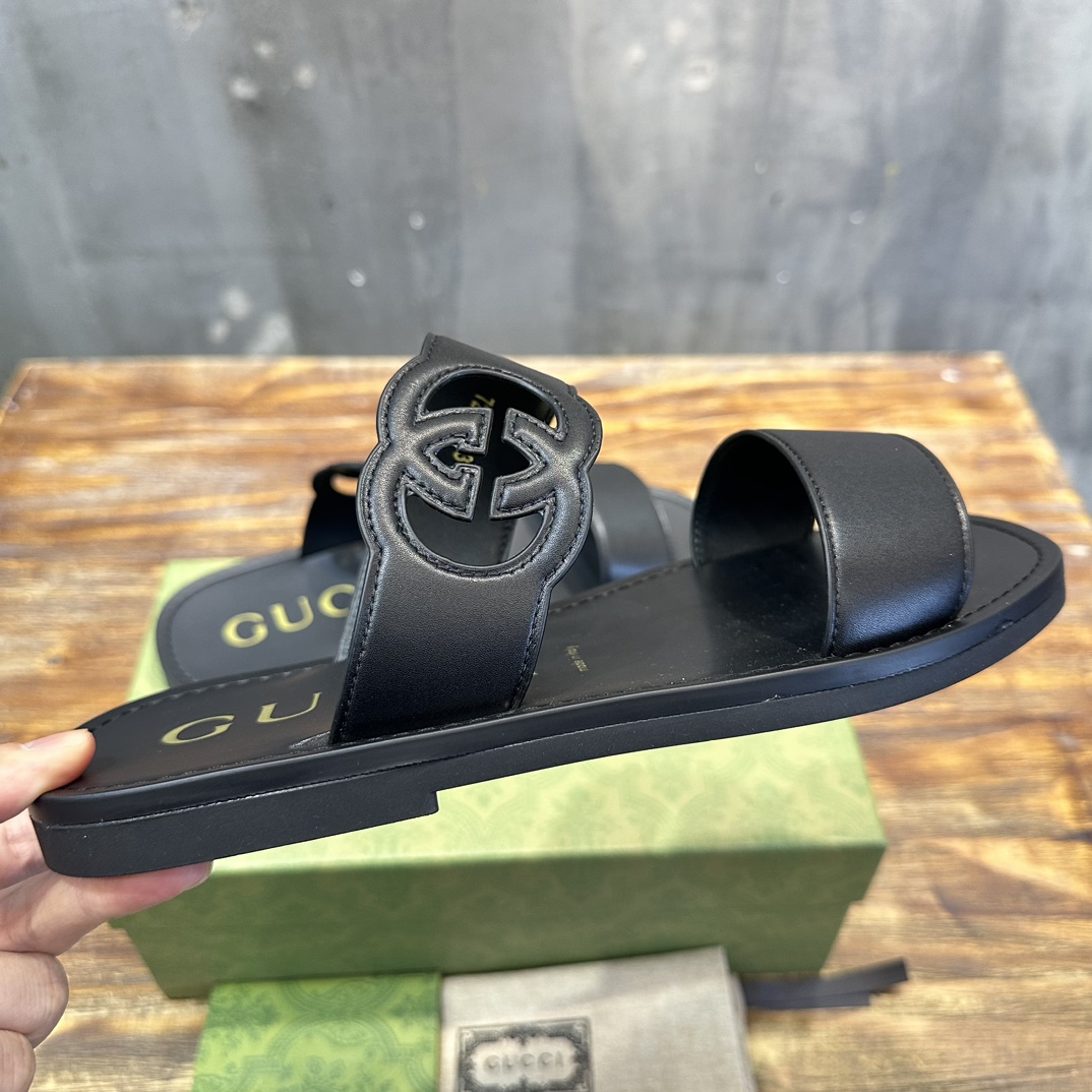 Gucci Gucci古驰 G家 最新 一字拖 凉拖鞋