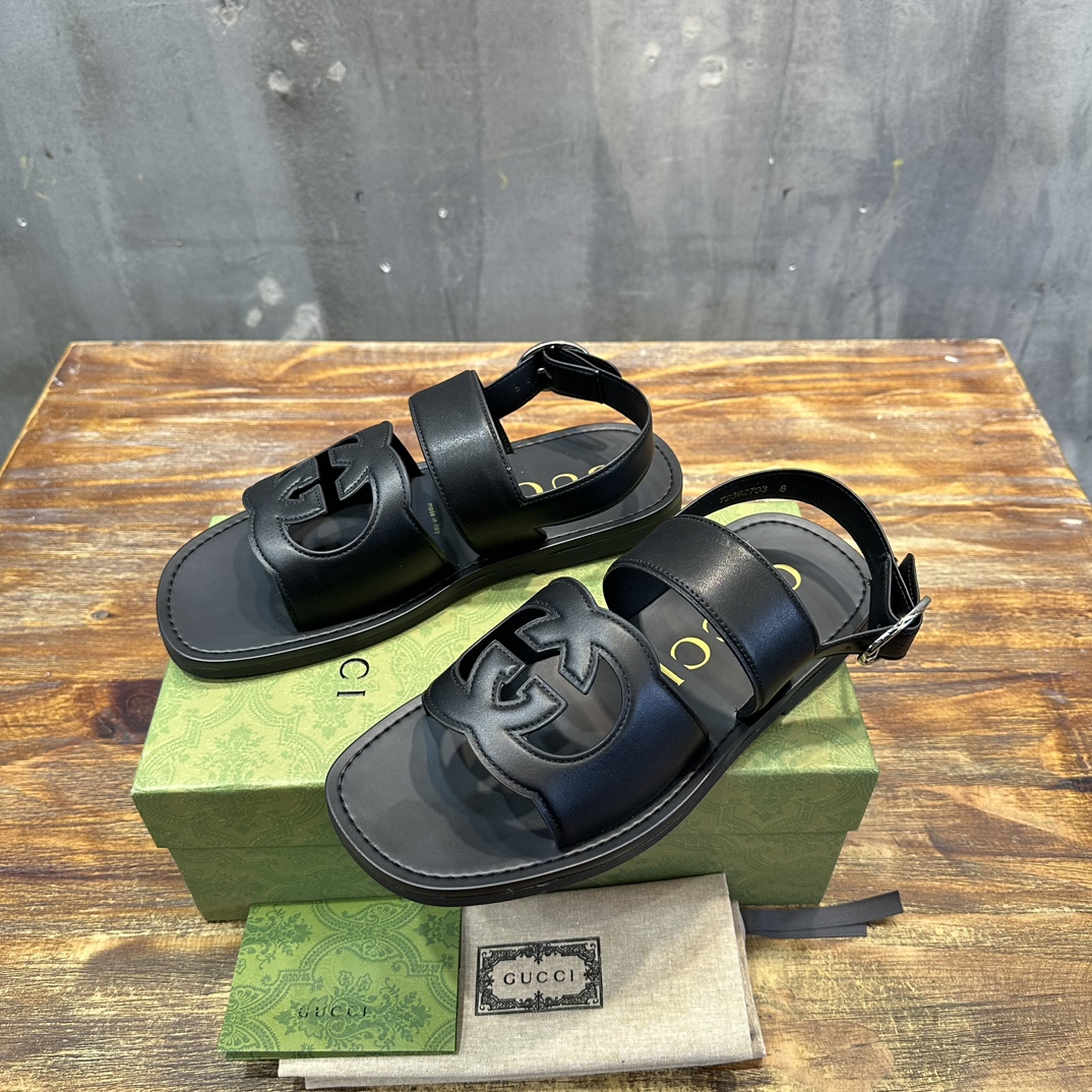 Gucci Gucci古驰 G家 最新 一字拖 凉拖鞋