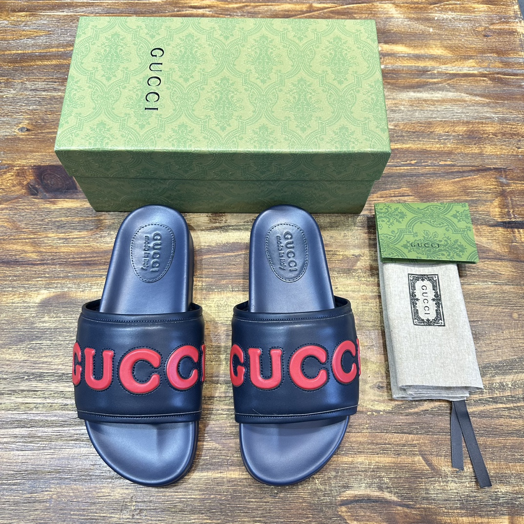 Gucci Gucci古驰 G家 最新 一字拖 凉拖鞋